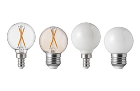 2W G16. 5 Filament Bulbs/25Watt Edison Bulbs